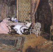 Edouard Vuillard Three women in the sitting room painting